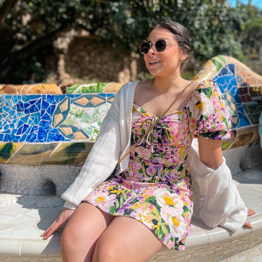 Spring Floral Dress